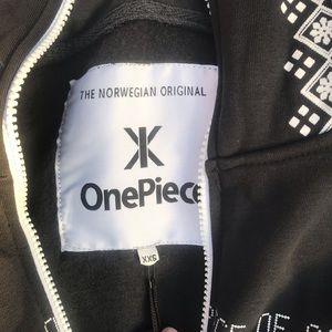ONEPIECE Black XXS Onesie